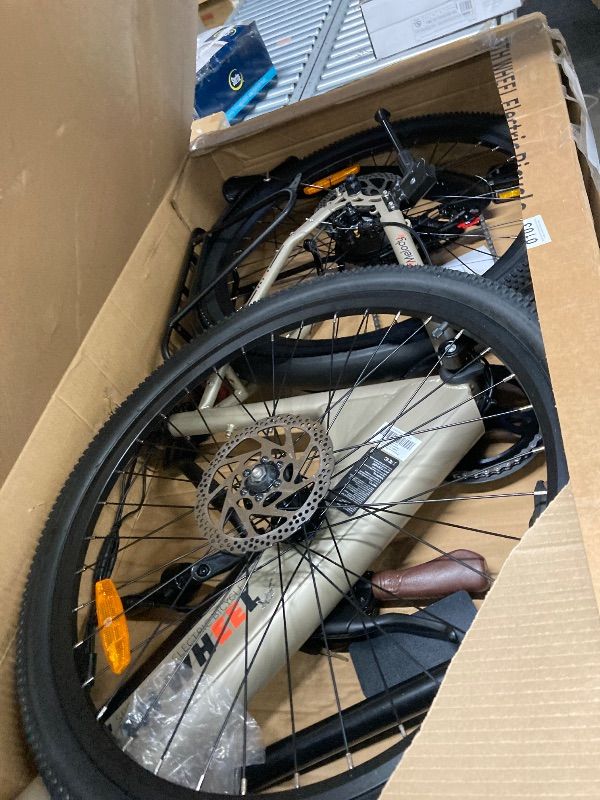 Photo 1 of ****It's used, it's missing a part, and it's not known if it works 100%.****5TH WHEEL W18B Electric Bike for Adult with 350W Motor, 26" Electric Mountain Bike with 36V 10.4Ah Removable Battery Ebike, Electric Bicycle with 7 Speed, UL284