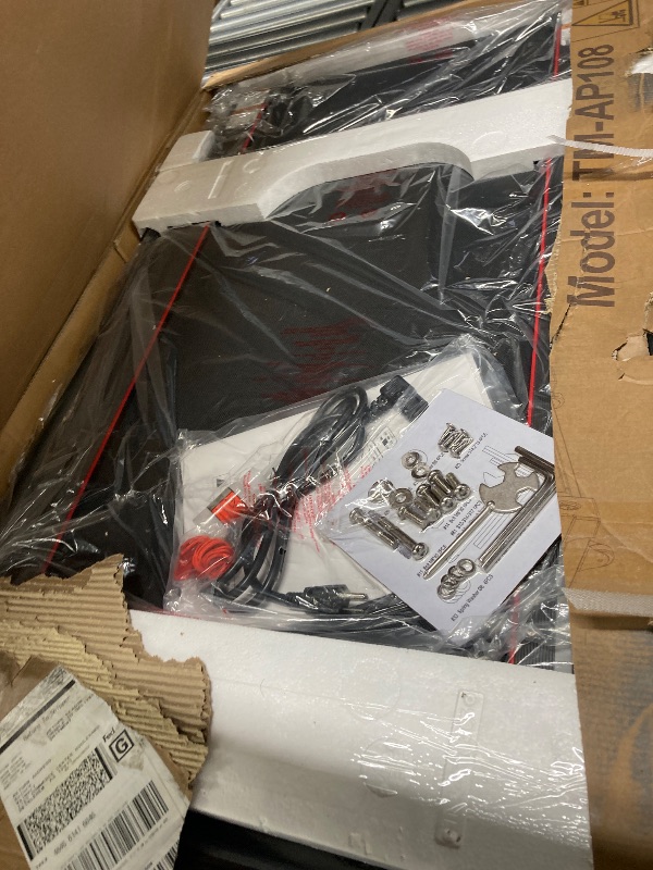 Photo 1 of ***It's used; it's unknown if it's missing parts and if it works 100%.**** 15 Level Auto Incline Treadmill, 3.0HP Folding Treadmill for Home with Bluetooth/Zwift App, Running and Walking Max 9MPH Speed, 286lb Capacity