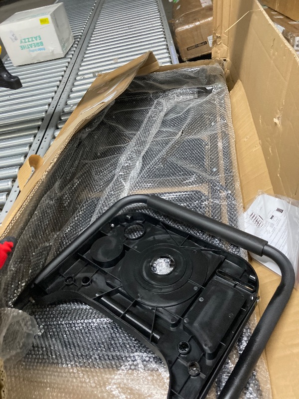 Photo 1 of **IT IS USED, MISSING PARTS AND IT IS UNKNOWN IF IT WORKS 100%*** 5 Step Ladder, Ladders for home, office, Anti-Slip Pedals, Aluminum Step Stool, Lightweight to Move,Fold Ladders