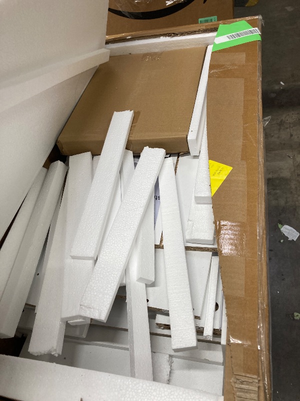 Photo 1 of **It's unknown if it's missing parts and used; it's also unknown if it works 100%.**** Black Chest of Drawers Dresser Wood Organizer Cabinet, 4 Drawer Nightstand Side Table, Furniture for Bedroom