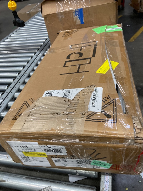 Photo 1 of **It's unknown if it's missing parts and used; it's also unknown if it works 100%.**** Black Chest of Drawers Dresser Wood Organizer Cabinet, 4 Drawer Nightstand Side Table, Furniture for Bedroom