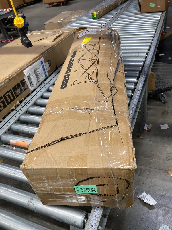 Photo 1 of ***used***VDV Folding Camping Cot with 2 Sided Comfort Mattress, Double Layer Oxford Fabric Folding Bed, Portable Sleeping Bed Cot for Camp Office Nap Beach Travel