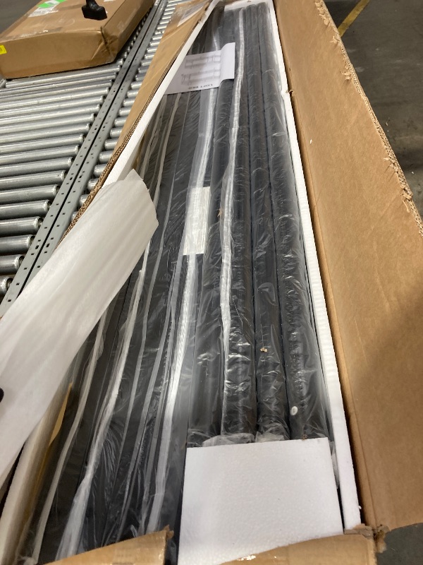 Photo 1 of *It's used, it's missing a part, and it's not known if it works 100%.****** Twin over Twin Steel Bunk Beds Frame, 78" x 42" x 65" with Ladder Bedroom Dorm Room for Kids Adult Children