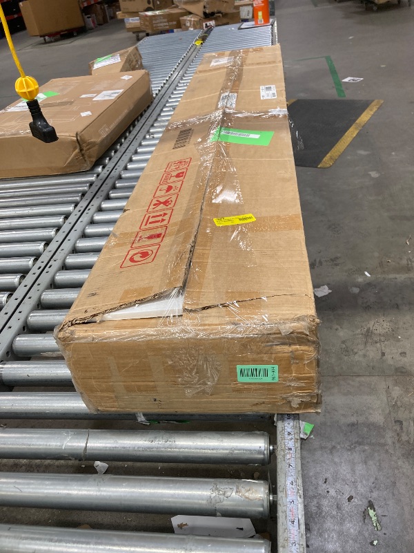 Photo 1 of *It's used, it's missing a part, and it's not known if it works 100%.****** Twin over Twin Steel Bunk Beds Frame, 78" x 42" x 65" with Ladder Bedroom Dorm Room for Kids Adult Children