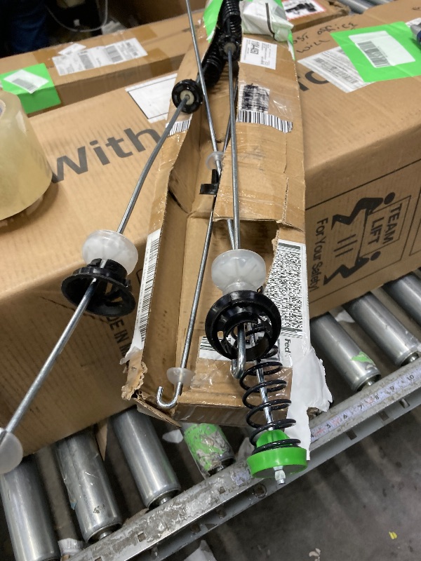 Photo 1 of ***used***Updated W11130362 WTW5000DW2 WTW5000DW3 WTW5000DW1 MVWX655DW1 MVWC565FW1 Washer Suspension Rod Kit for Whirlpool Maytag Kenmore Washer - Replaces W10594080