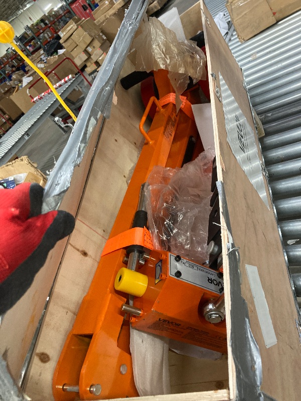 Photo 1 of *It's used, so it's unknown if it's missing any parts, and it's also unknown if it works 100%.*****VEVOR Magnetic Lid Lifter Dolly, 1320 lbs Pulling Capacity, Steel Dolly with Heavy Duty Magnet Lift and 2 Wheels, Adjustable Handle, N42 Neodymium, Foldable