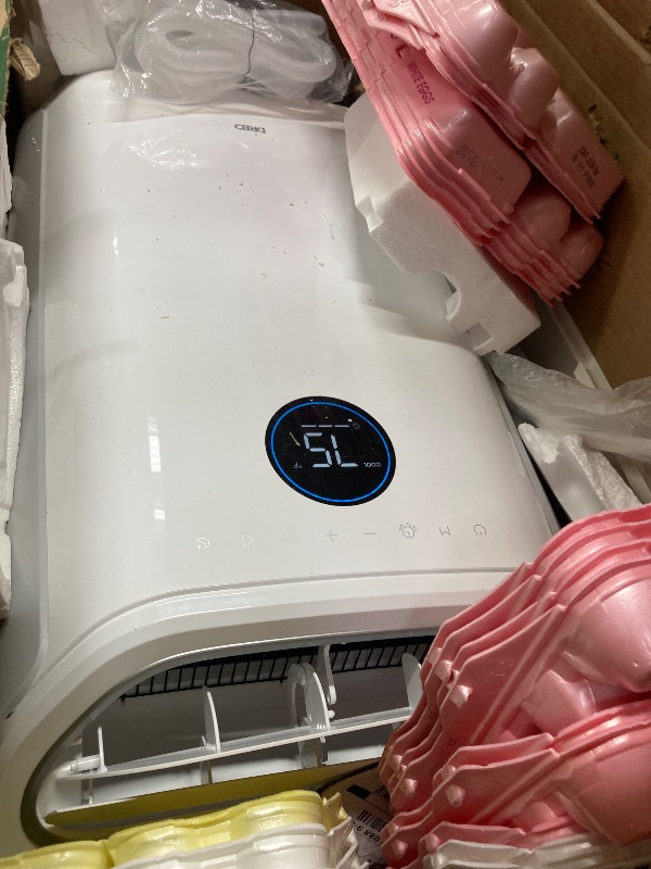 Photo 1 of **USED***Dreo Portable Air Conditioners, 12000 BTU ASHRAE (8000 BTU DOE) Smart AC Unit for Room with Drainage-free Cooling, APP/Voice/Remote, Fan & Dehumidifier, Quiet Standing AC for Bedroom, AC515S New