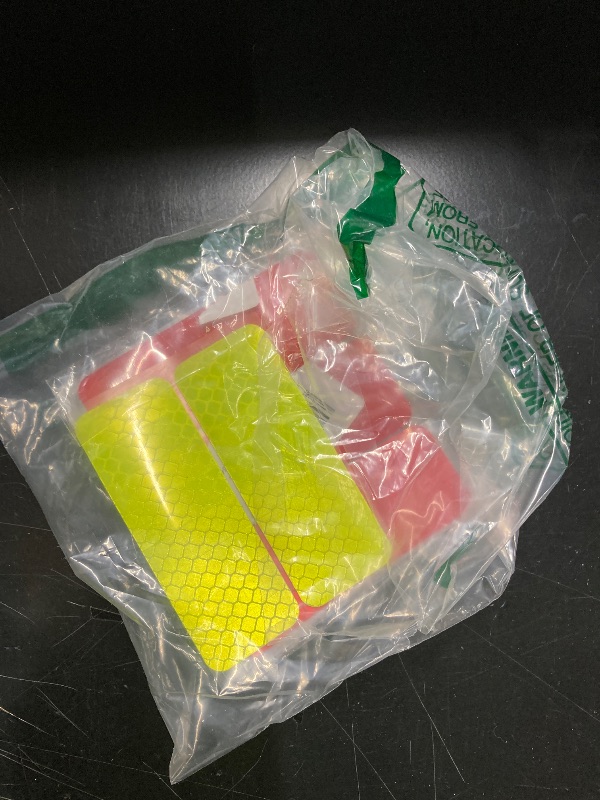 Photo 1 of ***(MISSING PIECES -SELLING AS IS)*** Reflective Stickers - PSLER High Visibility Reflective Tape Waterproof Strips Bulk Safety for Car Motorcycle Bike Trailer Helmet Mailbox Bag, 1.18 x 3.15 Inch