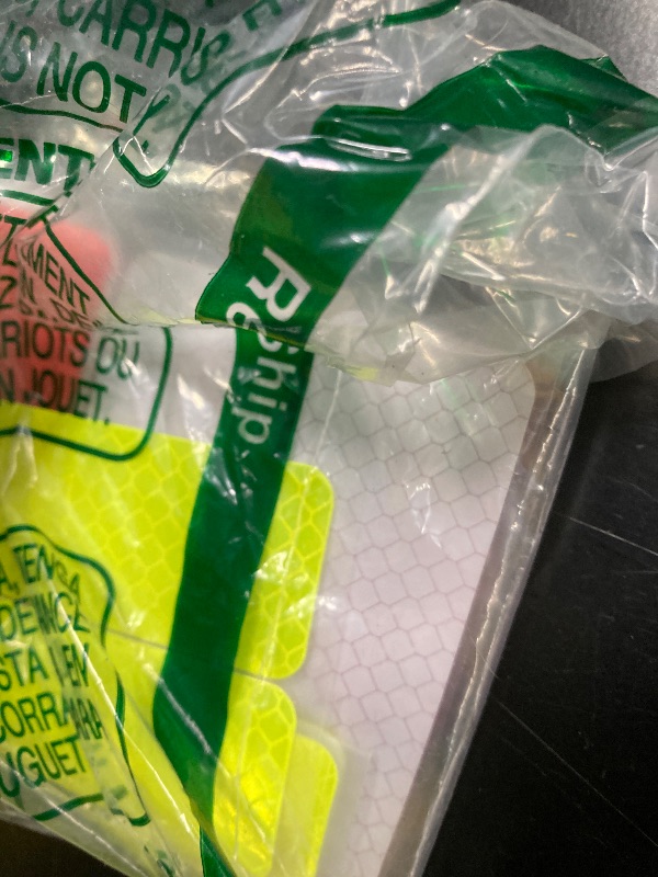 Photo 1 of ***(MISSING PIECES -SELLING AS IS)*** Reflective Stickers - PSLER High Visibility Reflective Tape Waterproof Strips Bulk Safety for Car Motorcycle Bike Trailer Helmet Mailbox Bag, 1.18 x 3.15 Inch