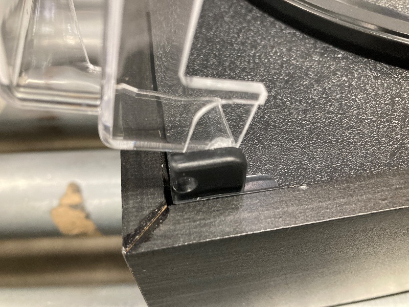 Photo 1 of ***LID LATCH BROKE ON BACK CORNER-SEE PIC**Udreamer Vinyl Record Player with Speakers & 3-Speed and Wireless Bluetooth,Vintage Audio Turntables | Black