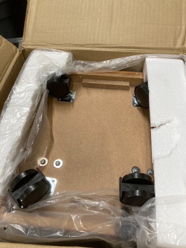 Photo 1 of ***HAS CHIP IN WOOD ON SIDE-SEE PICS**Dr Infrared Heater Portable Space Heater, Original, 1500-Watt, Cherry (Pack of 1)