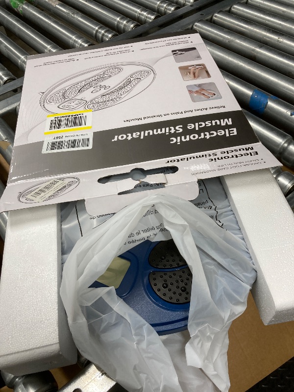 Photo 1 of 1-STEP EMS Foot Massager for Neuropathy Electronic Foot Stimulator TENS Feet Circulation Stimulator with 10 Modes 50 Intensities Electronic Muscle Stimulator