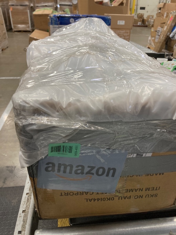 Photo 1 of 10' X 20' Heavy Duty Carport Canopy with Roll-Up Windows - Portable Garage Shelter with Removable Sidewalls & Doors, All-Season Waterproof Car Tent for Vehicles, Truck, RV Storage & Outdoor Events