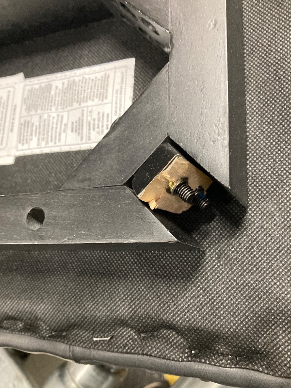 Photo 1 of ***DAMAGED -SELLING AS PARTS ONLY*** VASAGLE Bar Stools, Saddle Counter Height Bar Stools, 26-Inch Backless Kitchen Stools PU Leather Thickened Upholstered Barstools for Kitchen Island Dining Room, Ink Black