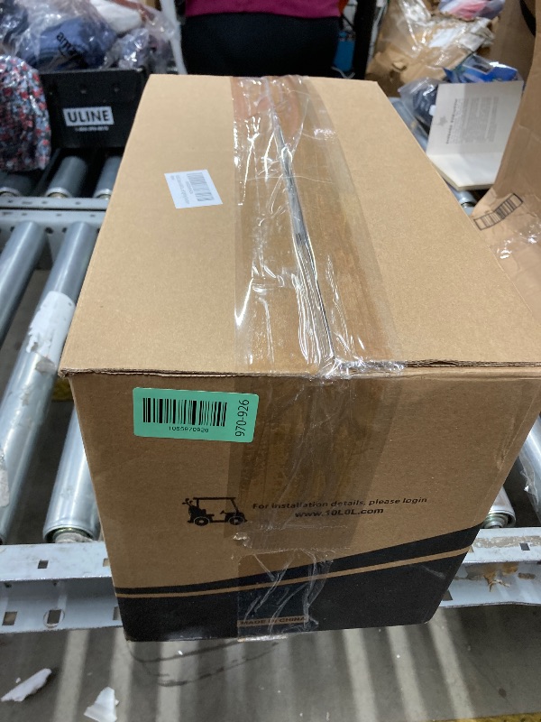 Photo 1 of 10L0L Deluxe Golf Cart Light Kit for Club Car Precedent 2004-2019, 12V Street Legal Light Kit with Headlight Taillight Turn Signals Switch Horn Brake Pad Hazard Lighting Function