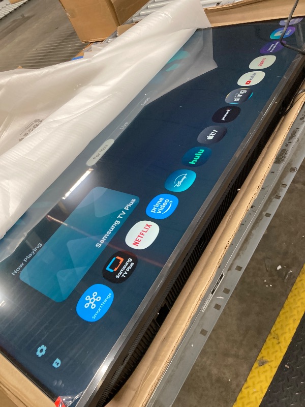 Photo 1 of Samsung 50-Inch Class Crystal UHD U8000F 4K Smart TV (2025 Model) Endless Free Content, Crystal Processor 4K, MetalStream Design, Knox Security, Alexa Built-in