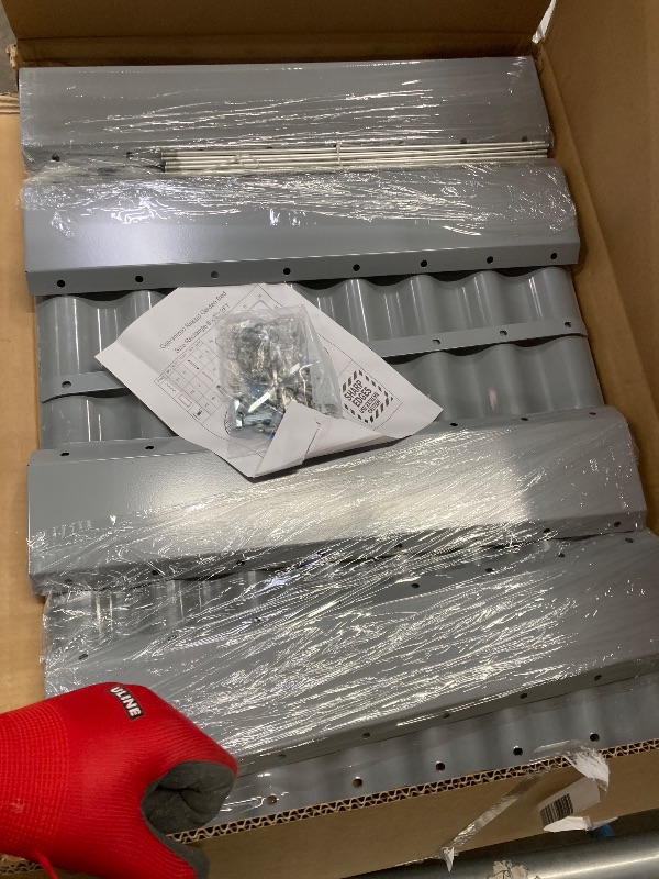 Photo 1 of ***SOME HARDWARE MISSING***Land Guard 6x3x2ft Rectangle Galvanized Metal Raised Garden Bed, Planter Box Outdoor for Deep Root Vegetables, Flowers, Green and Herbs, Modern Gray***SOME HARDWARE MISSING***