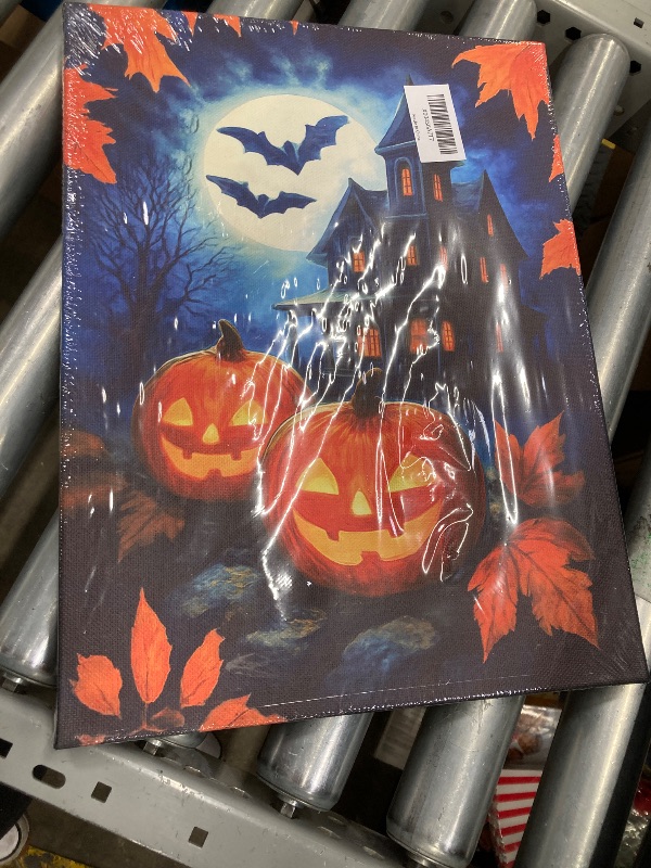 Photo 1 of "Blessed" Wall Decor - Sign - 24" x 12" - Decorative Canvas Print for Living Room, Kitchen, Bedroom & Office - Modern Home Décor