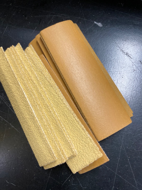 Photo 1 of ***(MISSING PARTS -SELLING AS IS )*** 
MAXMAN Sandpaper Assortment 80 120 180 240 320 400 600 Grit, Micro Detail Sander, Sand Paper for Wood Furniture, Crafts, Woodworking Projects, Tight Spaces