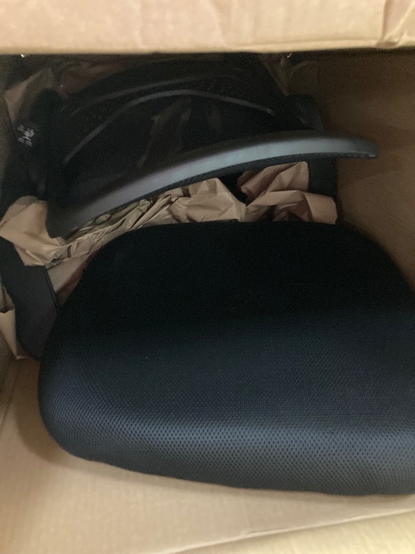 Photo 1 of **NOT IN ORIGINAL BOX***ATHOPE Office Chair, Ergonomic Desk Chair with Lumbar Support Adjustable Height Swivel Wheels Flip-up Arms Mesh Computer Gaming Chair for Home Office, Black