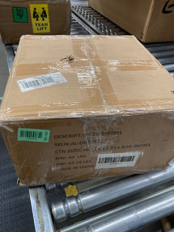 Photo 1 of Adjustable Dumbbell Set 22lbs pair adjustable dumbbell- Perfect for Strength Training and Fitness Workouts