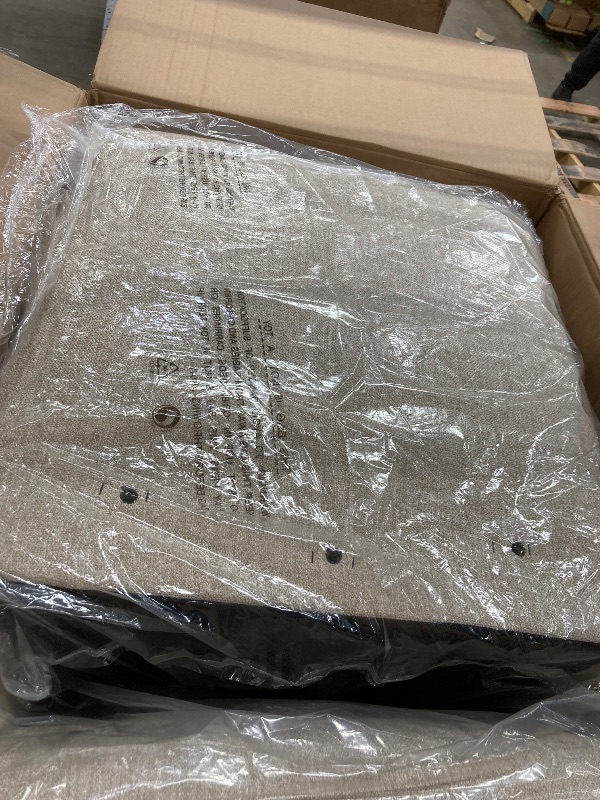 Photo 1 of ***Missing one Box**Modular Sectional Sofa L Shaped Convertible Couch with Reversible Chaise Storage Seat with Ottomans,Beige Fabric