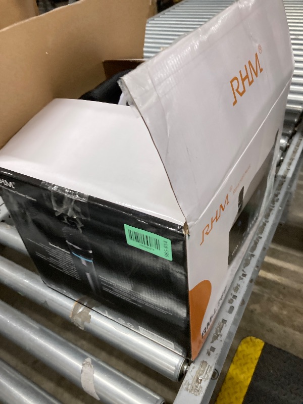 Photo 1 of 
RHM Karaoke Machine, Support 4 Mics, with Powerful Sound & RGB Lights, Treble & Bass Adjustable, Support Bluetooth/AUX/USB for Home Party