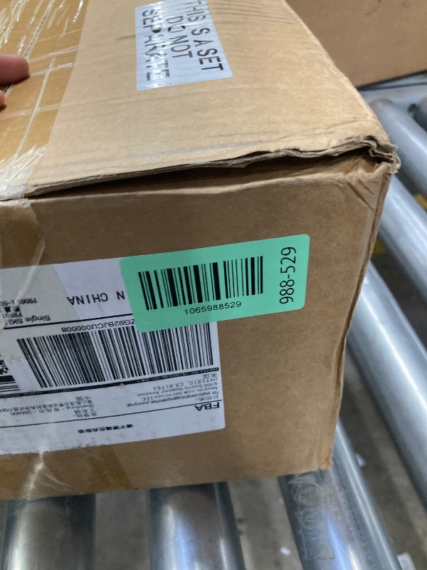 Photo 1 of (2 Pack) RRQ 10 Inch Pneumatic Wheel 4.10/3.50-4 Tire, 10" Pneumatic Wheels with 5/8" Bearings,2.2" Offset Hub for Garden Cart, Hand Truck, Lawn Cart, Mower