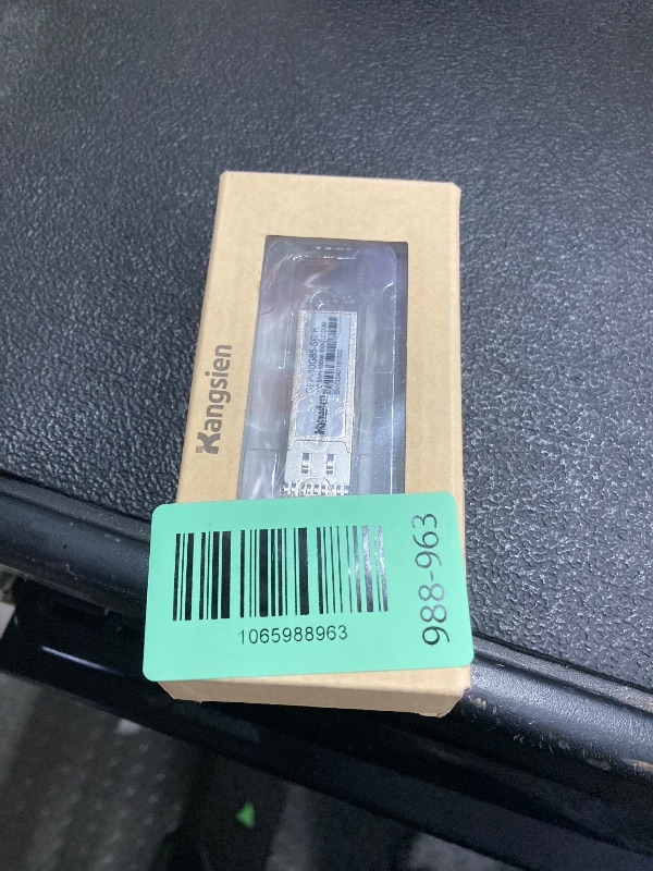 Photo 1 of 10G Multimode SFP+ LC Module, 10GBase-SR Fiber Transceiver,10G 850nm MMF up to 300 Meters, Compatible with Cisco, Ubiquiti, Mikrotik, D-Link, Netgear, Qnap, Linksys and More (1Pack)