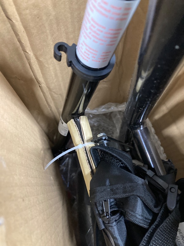 Photo 1 of **MAYBE MISSING SOME HARDWARE***Medline Superlight Aluminum Rollator W/ 6" Casters, Black