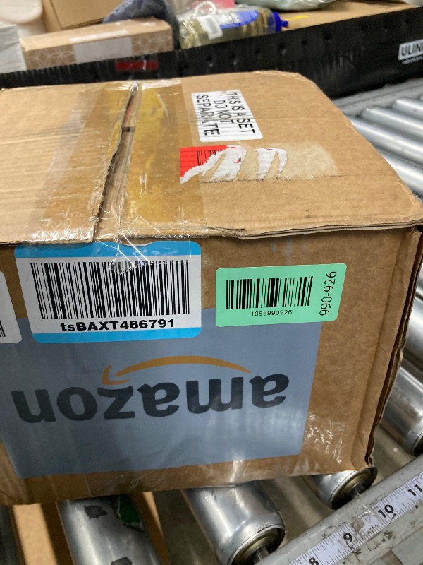 Photo 1 of (2 Pack) RRQ 10 Inch Pneumatic Wheel 4.10/3.50-4 Tire, 10" Pneumatic Wheels with 5/8" Bearings,2.2" Offset Hub for Garden Cart, Hand Truck, Lawn Cart, Mower