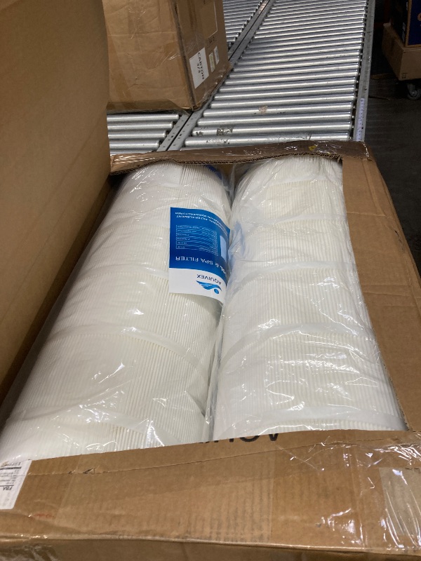 Photo 1 of **used***AQUIVEX CX200XRE Pool Filter Cartridge, Compatible with Hayward SwimClear C200S, Hayward CX200XRE, CS200E, Pleatco PA200S, PA200S-EC, PWWCT200, ULTRA-D5, Unicel C-9442, Spa-Daddy SD-01334, 2 Pack