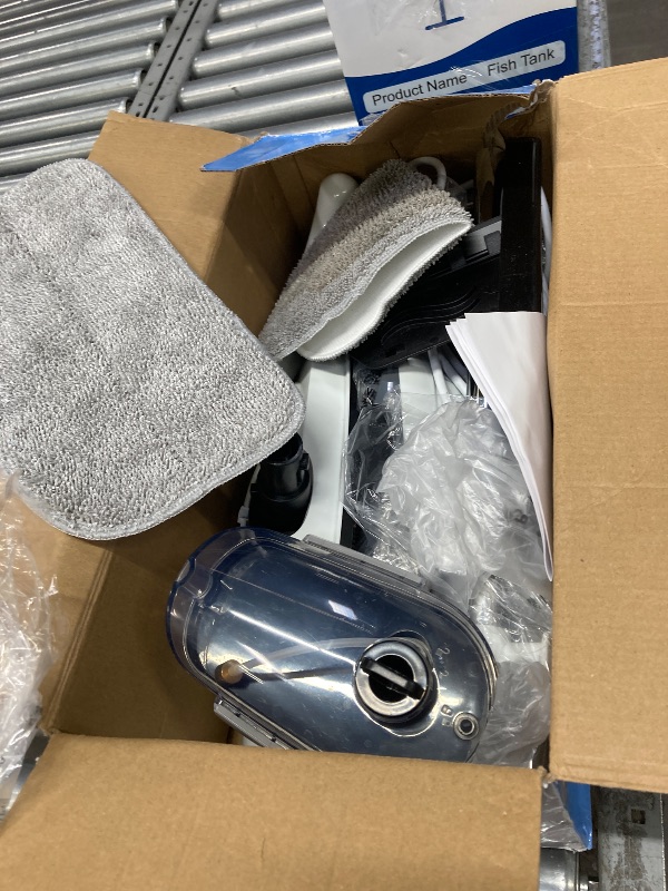 Photo 1 of ***s used; it's unknown if it's missing parts and if it works 100%.***Steam Mop - All-in-one Powerful Handheld Steam Cleaner Detachable Floor Steamer with 11 Accessories, MultiPurpose Steamer for Hardwood Floors, Clothes,Windows,Tiles,Furniture,Carpet, Wh