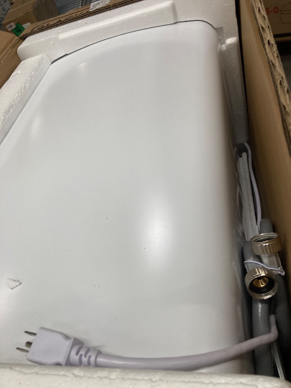 Photo 1 of **It's unknown if it's missing parts; it's used, and it's not known if it works 100%.*****BLACK+DECKER 0.9 Cu. Ft. Portable Washer, 6.6 lb. Capacity Washing Machine for Homes & Apartments, 5 Wash Cycles, Quick Connect Sink Adapter and Drain Hose Included,