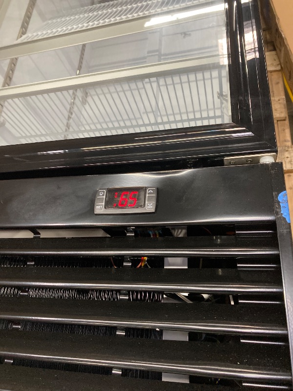 Photo 1 of *This unit is used, missing a part, and it's unknown if it works perfectly. It was plugged in and turned on, but it's unclear if it cools.*    IT IS USED, MISSING A PART AND IT IS UNKNOWN IF IT WORKS 100%** Commercial Beverage Refrigerator, 24.5 Inch 15 C