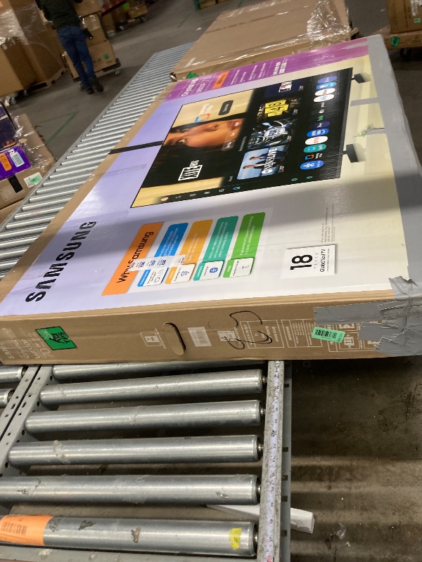 Photo 1 of **This TV is broken, it doesn't work, it's damaged, it's only sold by the piece. If your TV is missing a part, this is the optio****Samsung 70-Inch Class Crystal UHD U8000F 4K Smart TV (2025 Model) Endless Free Content, Crystal Processor 4K, MetalStream D