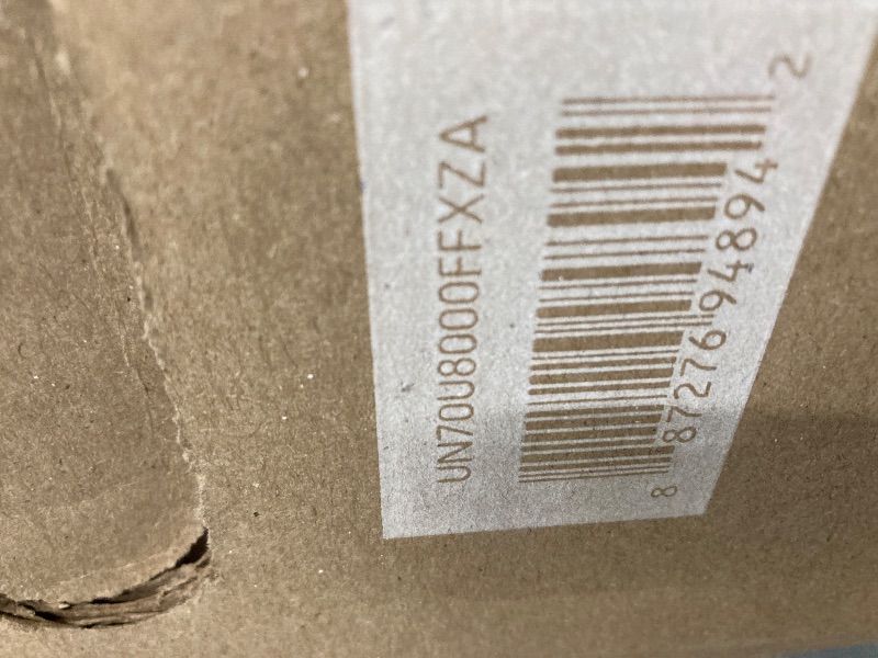 Photo 1 of **This TV is broken, it doesn't work, it's damaged, it's only sold by the piece. If your TV is missing a part, this is the optio****Samsung 70-Inch Class Crystal UHD U8000F 4K Smart TV (2025 Model) Endless Free Content, Crystal Processor 4K, MetalStream D