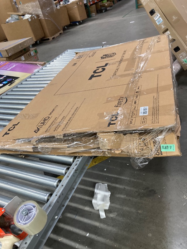 Photo 1 of ****This TV is broken, it doesn't work, it's damaged, it's only sold by the piece. If your TV is missing a part, this is the optio****TCL 65-Inch Class S5 UHD 4K LED Smart TV with Fire TV (65S551F, 2024 Model), Dolby Vision, HDR PRO+, Dolby Atmos, Alexa B