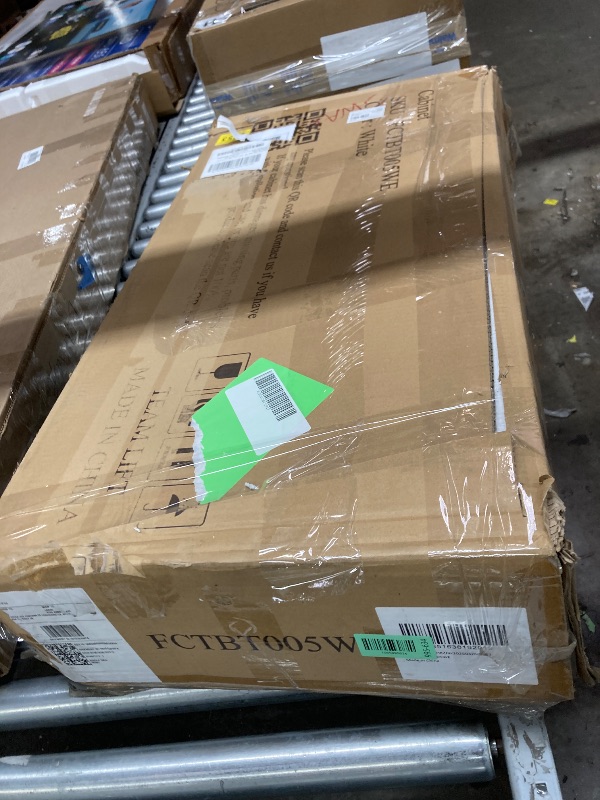 Photo 1 of **It's used and missing a part, and it's unknown if it works 100%**White 4-Drawer Wood Dressers for Bedroom