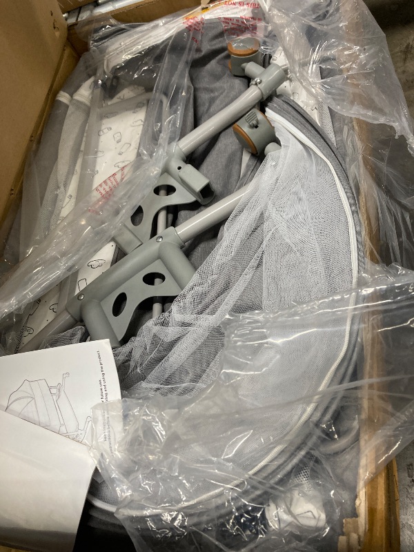 Photo 1 of ***It's used and missing a part, and it's unknown if it works 100%*** Baby Bassinet Bedside Sleeper Bassinet for 0 –5 Months Infants, Unisex, Light G