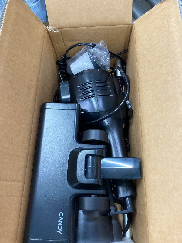 Photo 1 of ***(DAMAGE -PARTS ONLY -SELLLING AS IS)***
Candy Cordless Vacuum Cleaner, Max 50 Mins Runtime, Stick Vacuum with Touch Screen,Lightweight Vacuum for Carpet, Home Hardwood Floor and Pet Hair.