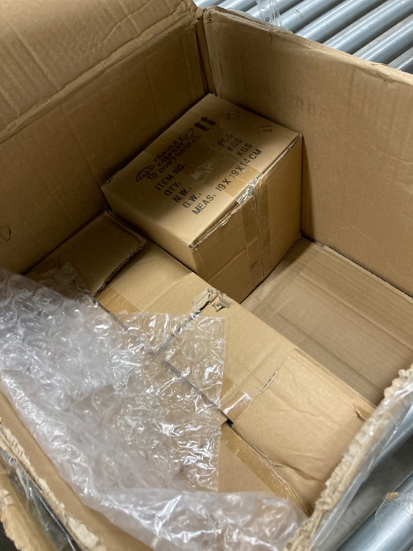 Photo 1 of ***(MISSING PARTS, - SELLING AS IS)*** 
KCO Lighting Modern Pink Glass for Dining Room Kitchen Island Living Room