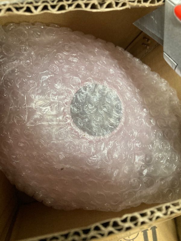 Photo 1 of ***(MISSING PARTS, - SELLING AS IS)*** 
KCO Lighting Modern Pink Glass for Dining Room Kitchen Island Living Room