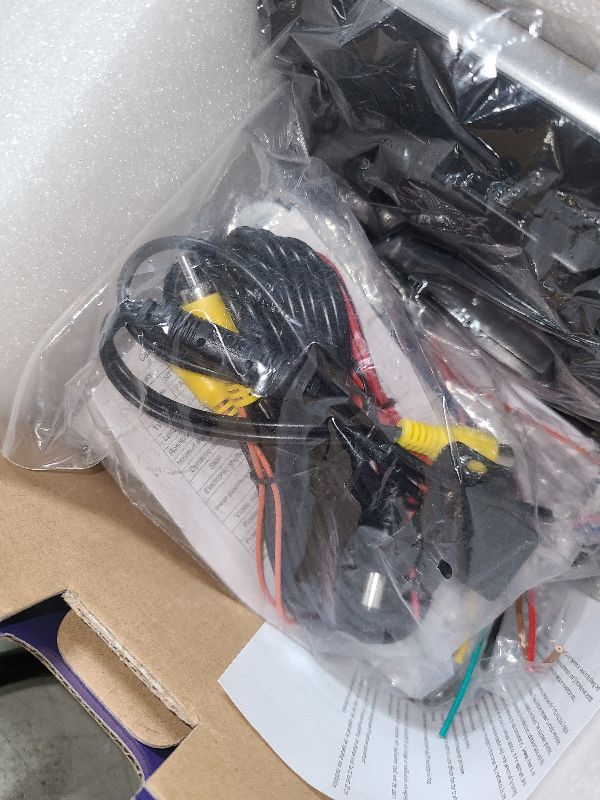 Photo 1 of 10.1 inch Single Din Car Stereo with CarPlay and Android Auto, 10 inch Touch Screen Radio with Mirror Link/1080P/EQ Audio/SWC/Bluetooth +Backup Camera+MIC