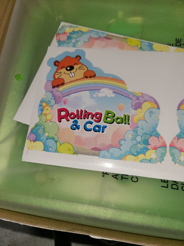 Photo 1 of 2-in-1 Rolling Ball & Car Ramp Race Track for Toddlers, Hammer Ball Drop Toy for Boys & Girls, Interactive Toys w/Sensor Lights - Montessori STEM Learning Toys - Brithday Gift for Kids 1-5+ Year Old