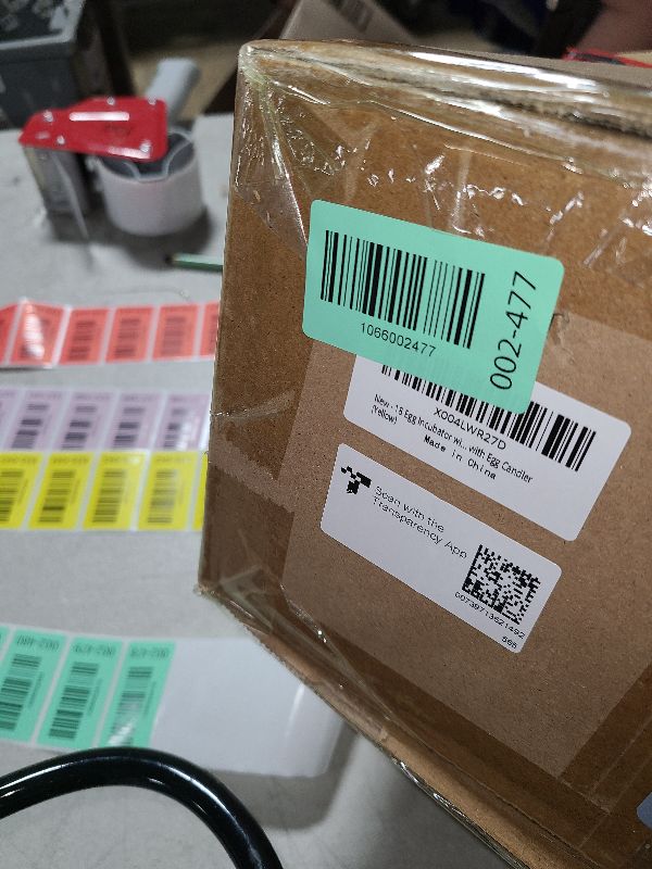 Photo 1 of 18 Egg Incubator with Automatic Egg Turning and Humidity Control, Incubators for Hatching Eggs, Incubator for Farm Science Classroom Home Chicken Duck