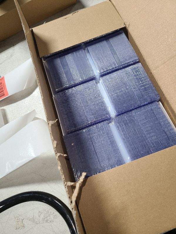 Photo 1 of 1000 Card Sleeves Top Loaders for Cards, 3" x 4" Hard Plastic Toploaders, Baseball Card Protectors, Trading Card Holder for Football Sports Cards (500 Toploaders + 500 Penny Sleeves)