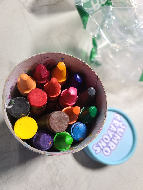 Photo 1 of 16 Colors Jumbo Crayons for Toddlers, Washable Easy to Hold Large Crayons for Kids Ages 4-8, Non-Toxic Crayon for School Art Supplies, Classroom Must Haves, Birthday Easter Gifts for Boys Girls