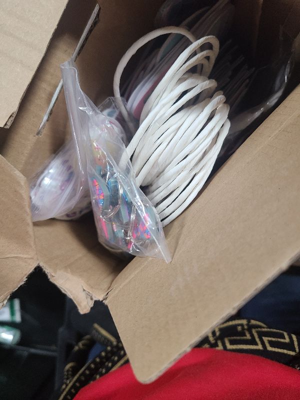 Photo 1 of 158Pcs Mermaid Party Favors, Little Mermaid Decorations with Slap Bracelet, DIY Stickers, Glasses, Hair Clips, Key Chains, Mini Notebooks, Pens, Gift Bags for Birthday Party Themed Decorations