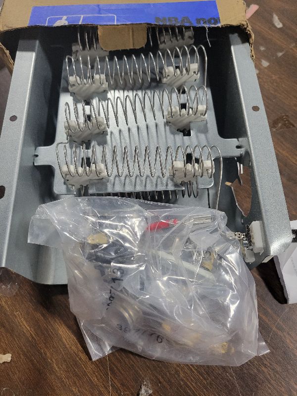 Photo 1 of [UPGRADED] 279838 Dryer Heating Element for Whirlpool Kenmore Maytag Amana Roper, Dryer Heating Element Parts Include Dryer Thermostat Thermal Fuse, Replaces 2406026 3403585 w10724237